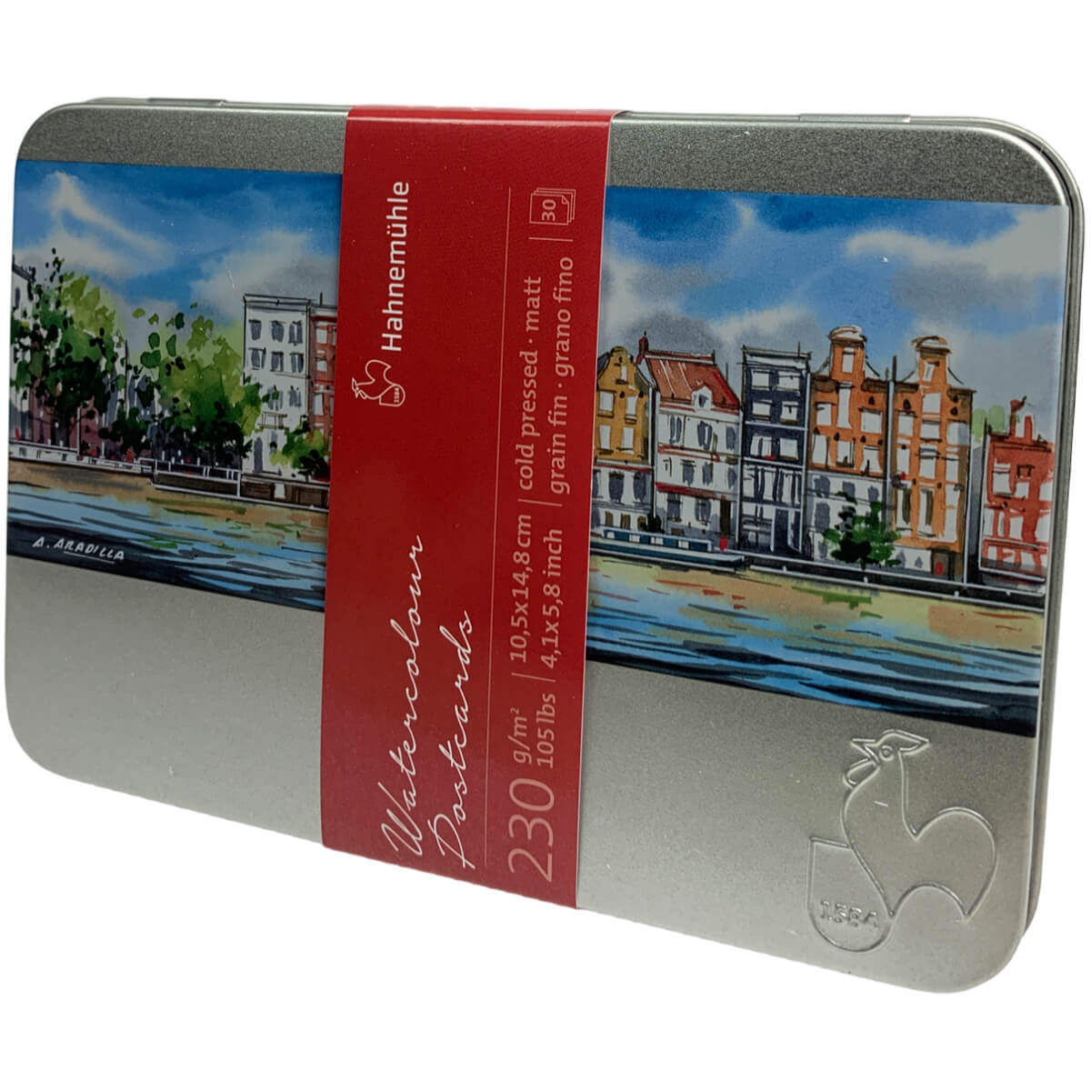 Cartão Postal Para Aquarela Grain Fin Hahnemühle